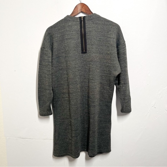 Zara Dress Basic T Shirt Special Edition Sheath Sweater Long Sleeve Size Medium - Picture 6 of 9